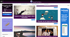 Desktop Screenshot of escuelapararicos.net
