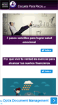 Mobile Screenshot of escuelapararicos.net